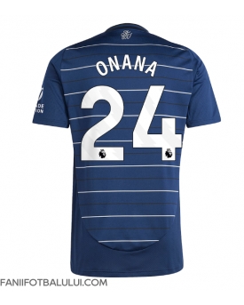 Aston Villa Amadou Onana #24 Tricou Fotbal Replică 2024-25 Barbati Treilea